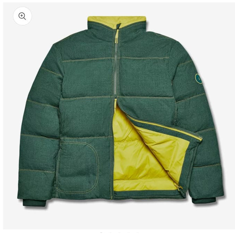 NWT allbirds Men's The Puffer Jacket Coat - LARGE - forest green - LARGE